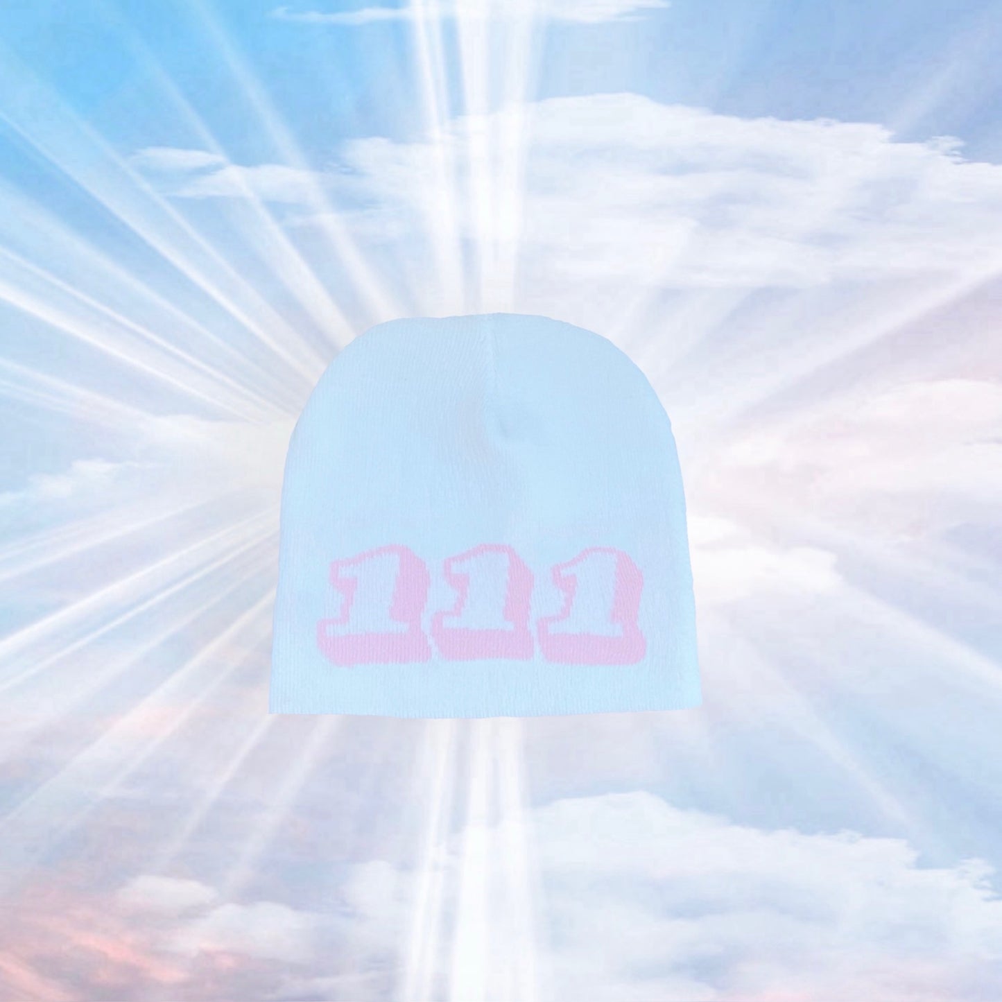 111 Angel number beanie