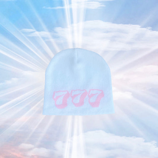 777 Angel number beanie